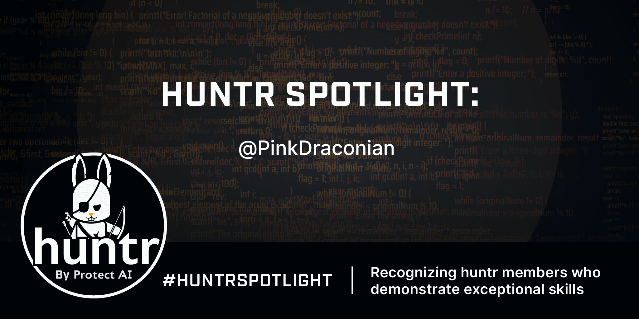 Huntr Spotlight: PinkDraconian